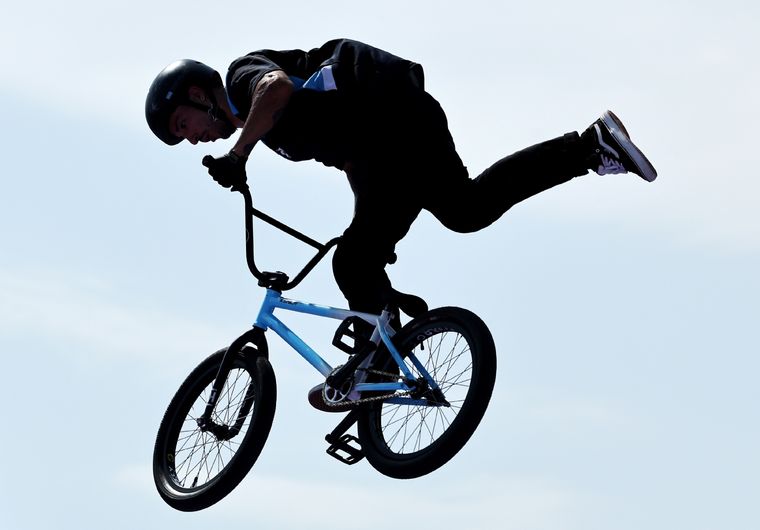 José Maligno Torres clasificó a la final de BMX freestyle de París 2024. Foto: Los Juegos Olímpicos