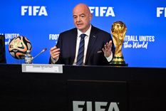 Infantino confirmó la sede del 2034. Foto: FIFA Infantino confirmó la sede del 2034. Foto: FIFA
