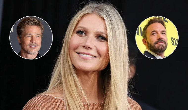 Gwyneth Paltrow habló de su intimidad con Brad Pitt y Ben Affleck.