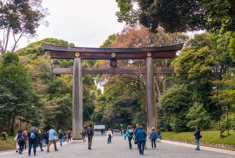 Santuario Shinto Meiji, Tokio (Japón) Foto: shutterstock