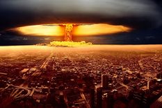 Vivimos en un mundo bajo peligro nuclear. Foto: Historiando. Vivimos en un mundo bajo peligro nuclear. Foto: Historiando.