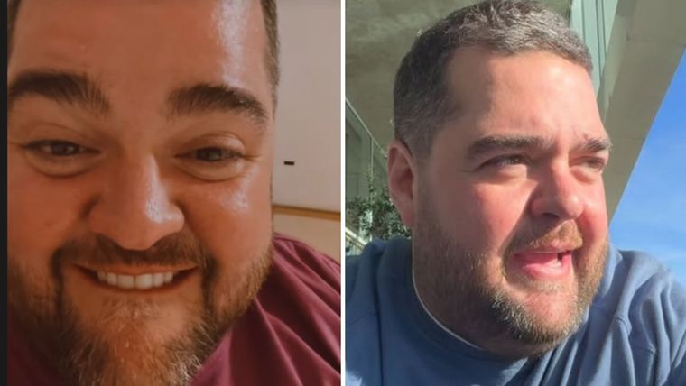 Darío Barassi vivió su primera experiencia en un partido de fútbol. Foto: Instagram: @dariobarassi