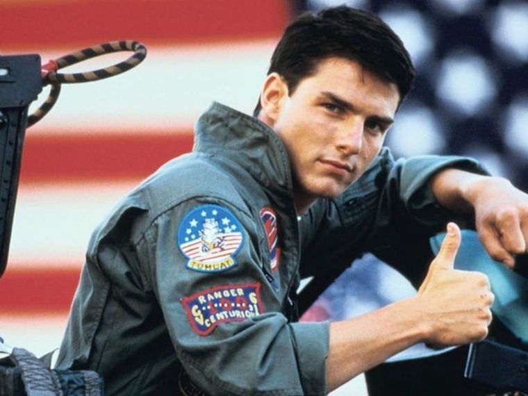 Tom Cruise volvería a montarse en un caza. Foto: Archivo