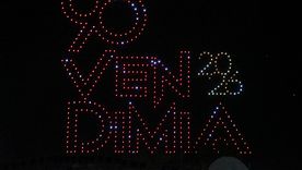 El cierre de la Fiesta de la Vendimia estuvo a cargo de un show de drones que dejaron a todos con la boca abierta. El cierre de la Fiesta de la Vendimia estuvo a cargo de un show de drones que dejaron a todos con la boca abierta.