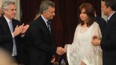 Cristina Kirchner y Mauricio Macri. Cristina Kirchner y Mauricio Macri.