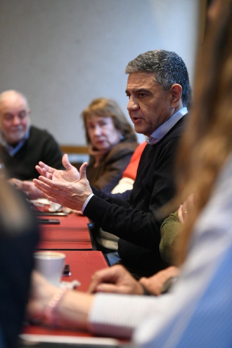 Jorge Macri le dejó un mensaje directo a Larreta respecto a su candidatura por la Ciudad Foto: Twitter Jorge Macri