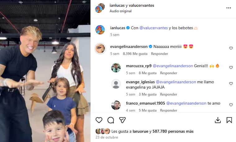 Los primeros intercambios. Créditos: Instagram Los primeros intercambios. Créditos: Instagram