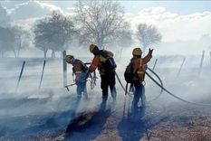 Gustavo Sáenz, gobernador de la provincia de Salta, dijo que el viento zonda y la imprudencia provocaron los incendios.