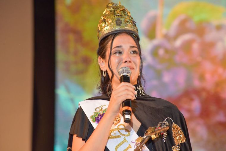 Victoria Segura (Dorrego), flamante Reina de Guaymallén. Victoria Segura (Dorrego), flamante Reina de Guaymallén.