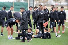 Gimnasia continúa con su preparación en el predio del aeropuerto. Gimnasia continúa con su preparación en el predio del aeropuerto.