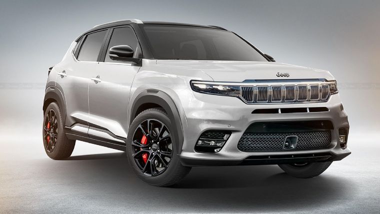 Boceto del inminente mini Jeep.