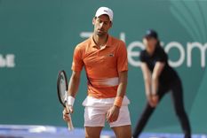 Djokovic no aguantó el poderío de Rublev. Foto: EFE