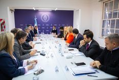 Karina Milei encabeza el operativo para recibir a León XIV.&nbsp;