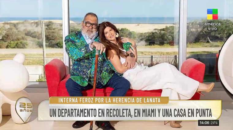 ¿Pelea en puerta por la sucesión de Jorge Lanata? Foto: captura de video/ América TV.  ¿Pelea en puerta por la sucesión de Jorge Lanata? Foto: captura de video/ América TV.