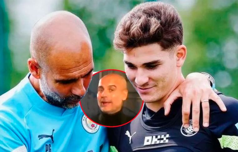 Guardiola llenó de elogios al ex River en una entrevista con ESPN.