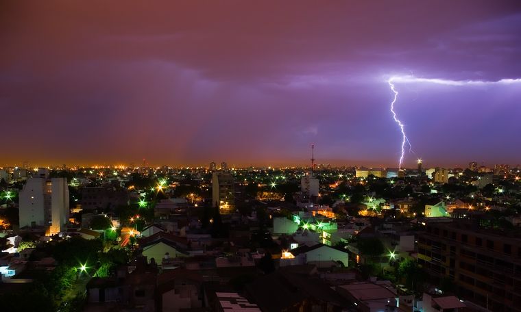 La provincia de Buenos Aires está bajo alerta amarilla por vientos y tormentas Foto: Shutterstock