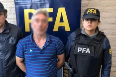 El detenido, en manos de la Policía Federal Foto: Policía Federal