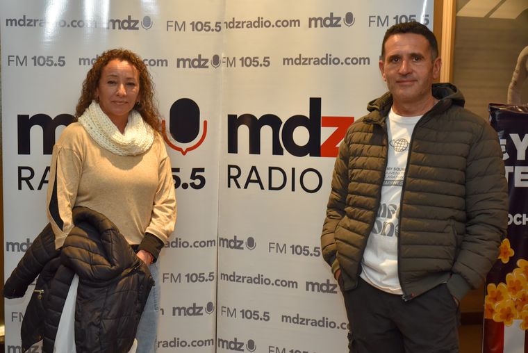 Carina Romero y Marcelo Gutiérrez. Carina Romero y Marcelo Gutiérrez.