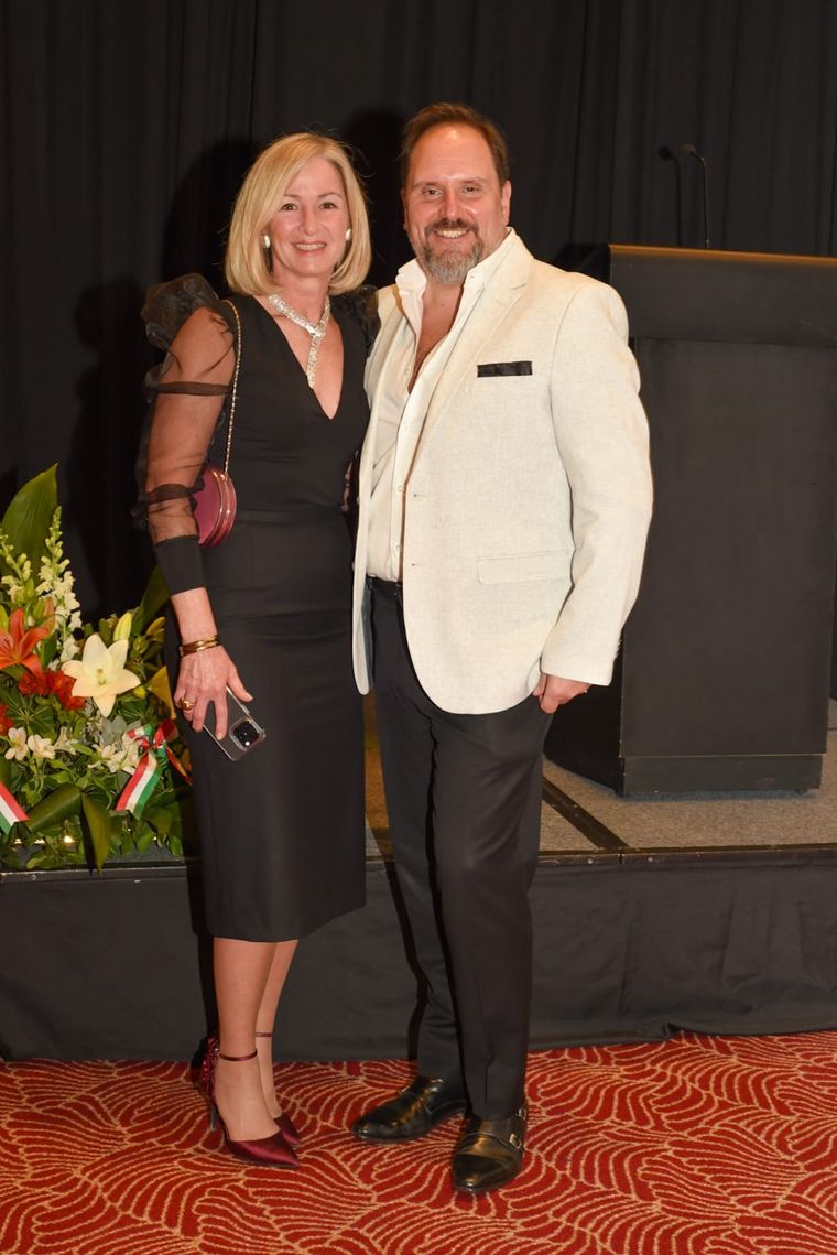 María Elena Richardi junto a Juan Pablo Marchionni. María Elena Richardi junto a Juan Pablo Marchionni.