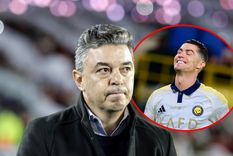 Marcelo Gallardo fue consultado hace unos días sobre la posibilidad de fichar a Cristiano Ronaldo. Foto: Fotobaires y @cristiano