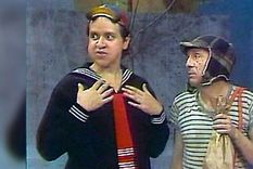 Quico y El Chavo.