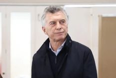 El expresidente Mauricio Macri saludó al gobernador electo de la provincia de Santa Fe, Maximiliano Pullaro, en redes sociales Foto: Télam