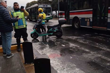 El hecho ocurrió en la intersección de Paseo Colón y Adolfo Alsina. El hecho ocurrió en la intersección de Paseo Colón y Adolfo Alsina.