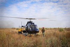 El Servicio Nacional de Manejo del Fuego fortalecerá la respuesta ante incendios forestales con despliegue aéreo, brigadistas, técnicos y herramientas Foto: SNMF
