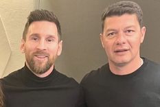 Messi y Battaglia juntos en París. Foto: Instagram Messi y Battaglia juntos en París. Foto: Instagram