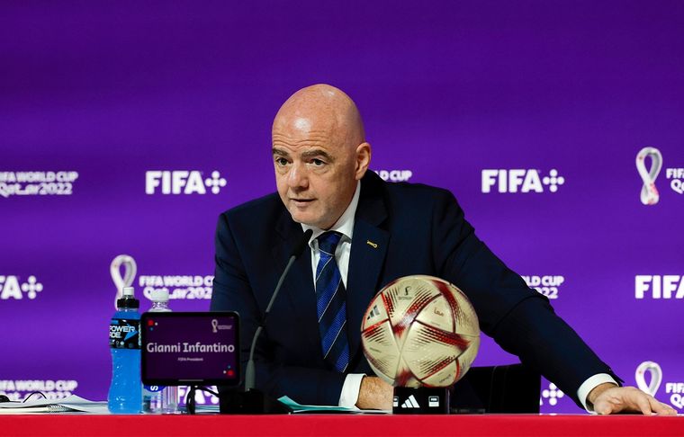 Gianni Infantino El presidente de la FIFA reveló el formato del nuevo Mundial de Clubes. Foto: EFE