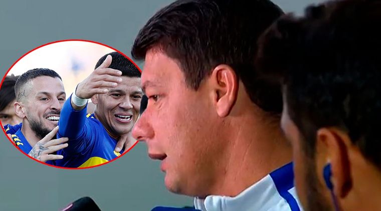 Battaglia habló sobre su decisión de no contar con Benedetto y Rojo para el Boca-Ferro.