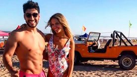 Facundo Moyano y Eva Bargiela quien ocupó gran parte del recorrido por la vida sentimental del exdiputado.
