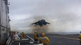 El USS Iwo Jima forma parte de un grupo militar con capacidad de respuesta inmediata.
