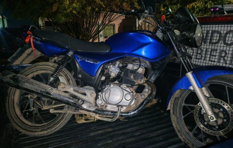 La motocicleta circulaba con irregularidades en la numeración de su motor. La motocicleta circulaba con irregularidades en la numeración de su motor.