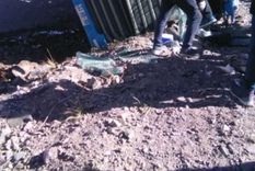 Así quedó el camión tras el vuelco Foto: Ministerio de Seguridad Así quedó el camión tras el vuelco Foto: Ministerio de Seguridad