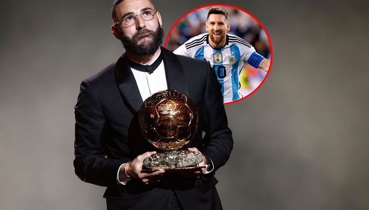 Benzema estira la maldición de que el ganador del Balón de Oro no puede consagrarse con su selección en el Mundial inmediatamente posterior: Messi zafó.