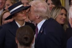 El sombrero es un diseño de Eric Javits Foto: Captura de video