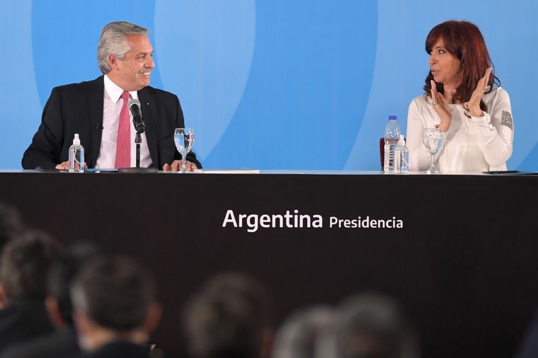 Cristina Fernández de Kirchner le dijo no a Alberto Fernández en un tema complicado. Foto: Télam