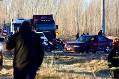 El choque ocurrió a la altura de San Patricio del Chañar. El choque ocurrió a la altura de San Patricio del Chañar.