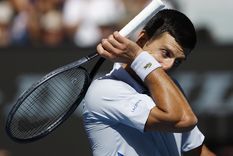 El serbio se despidió del primer Gran Slam del año. Foto: EFE