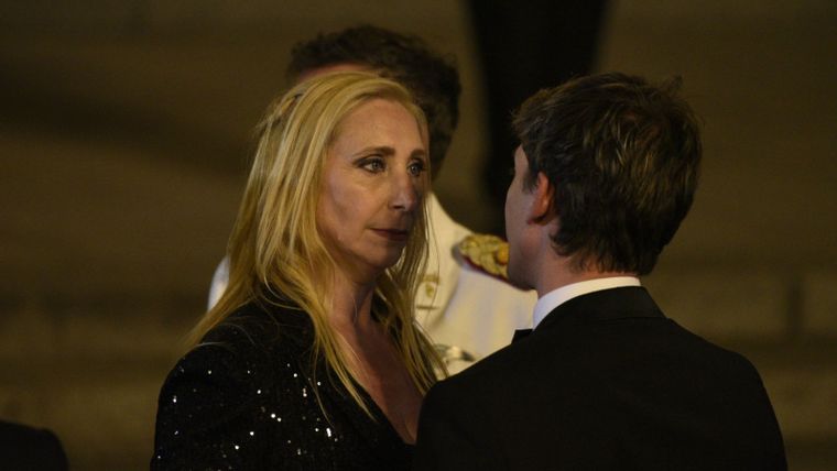 Karina Milei se impone en la interna libertaria frente a Santiago Caputo.&nbsp; Foto: Juan Mateo Aberastain / MDZ