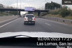 Parte de la persecución Foto: Captura de video