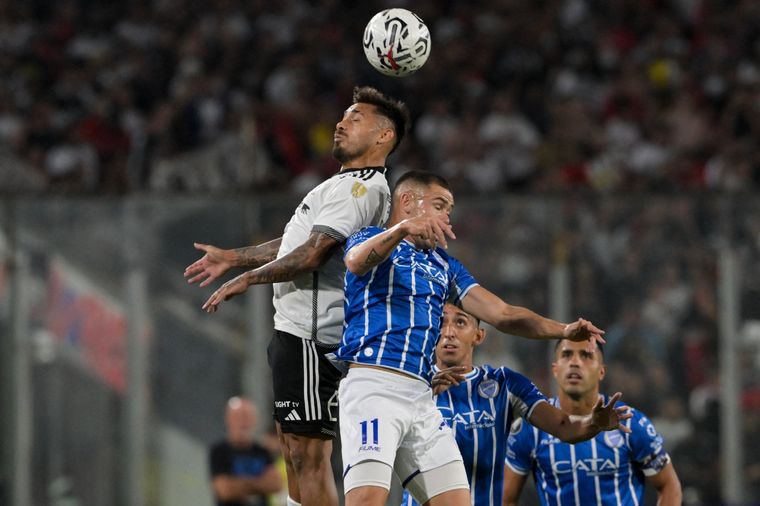 Godoy Cruz y Colo Colo se enfrentan en Chile. Foto: @Libertadores