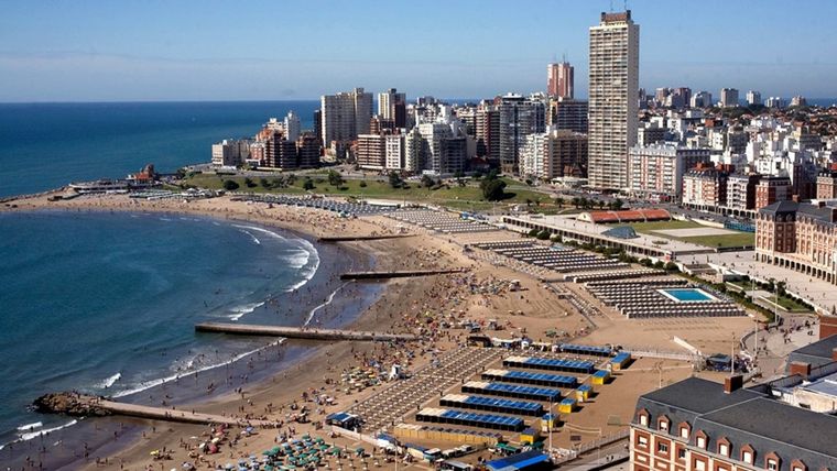Mar del Plata, 150 años de La Feliz. Foto: Telam