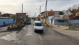 La esquina del intento de robo en La Matanza Foto: Captura de pantalla