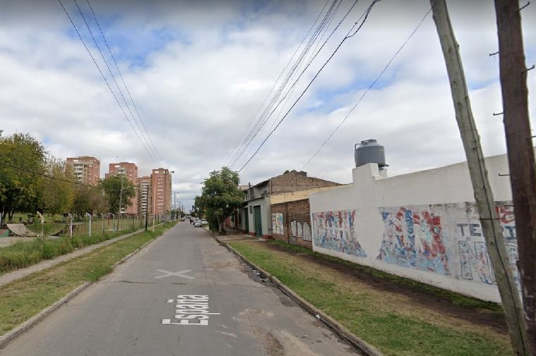 La zona donde se produjo el crimen seguido de suicidio Foto: Captura Google Maps