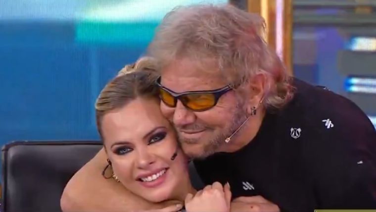 El tierno momento en Bendita con el anuncio del embarazo de Alejandra Maglietti. Foto: Captura Canal 9