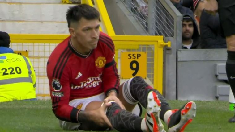 La cara de Lisandro lo dice todo Foto: Captura Video