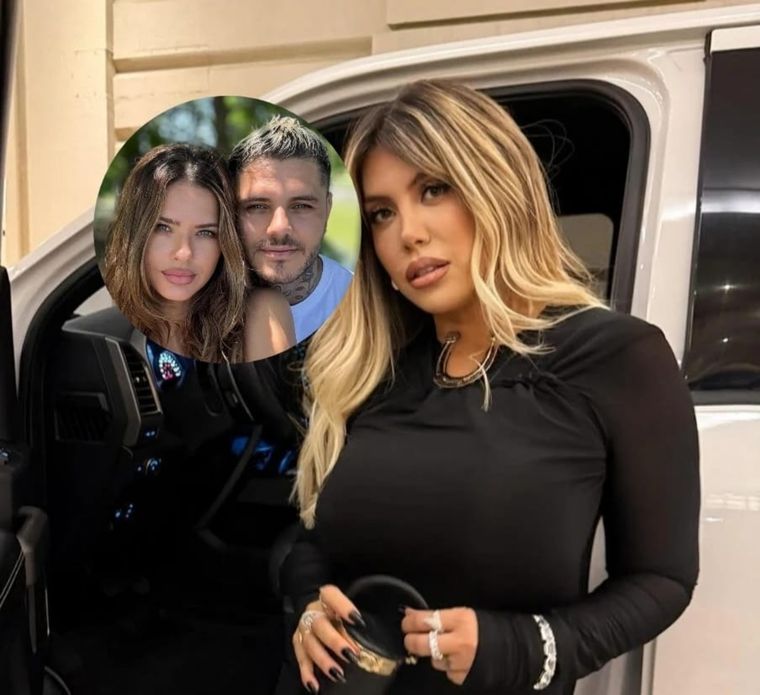 Sigue la guerra. Foto: Instagram Mauroicardi/ Instagram Wanda_nara.