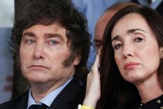 Javier Milei y Victoria Villarruel. Javier Milei y Victoria Villarruel.